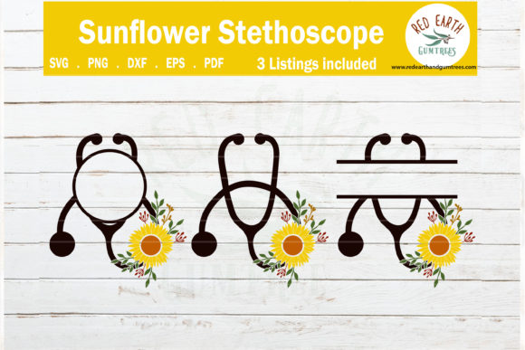 Customize with Floral Heart Stethoscope Frames