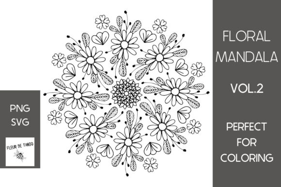 Discover the Versatility of Floral Mandala Vol.2