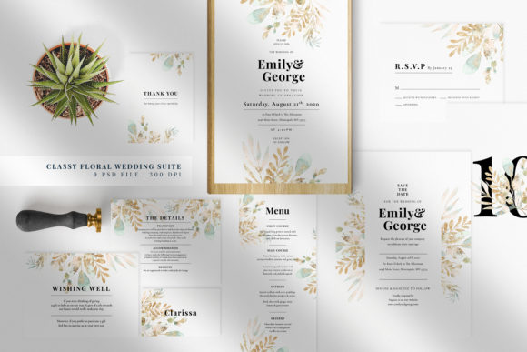Enhancing Your Wedding Elegance with the Classy Floral Wedding Suite