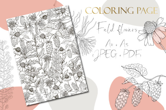 Explore Creative Relaxation with Floral Coloring Pages