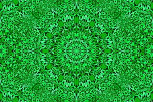 Exploring the Versatility of Green Floral Mandala Patterns