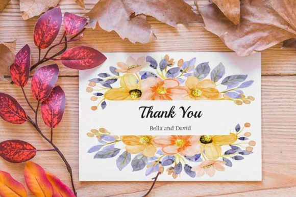 Floral Thank You Card: A Charming and Versatile Thanks Printable