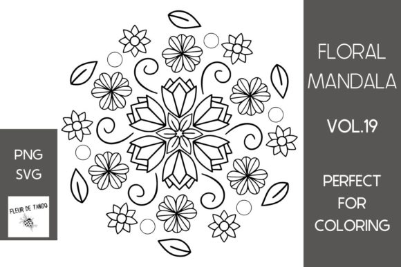 Unlocking Creativity and Strategic Value with Floral Mandala Vol.19