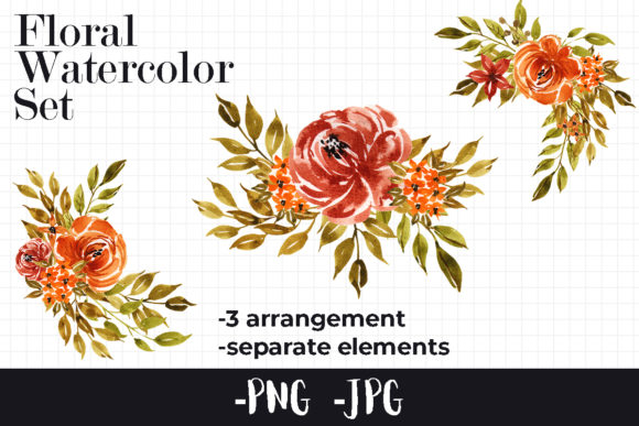 Watercolor Floral Autumn Bouquet: A Creative Staple